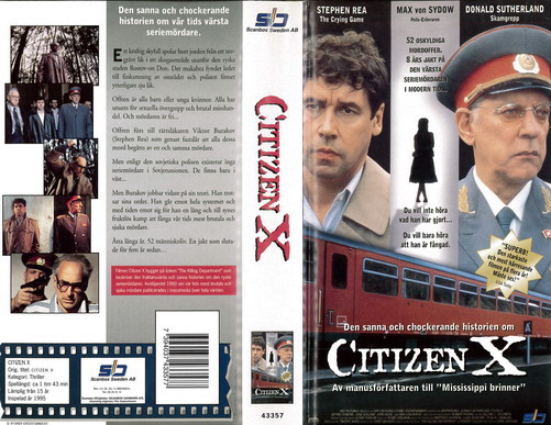 CITIZEN X (VHS)