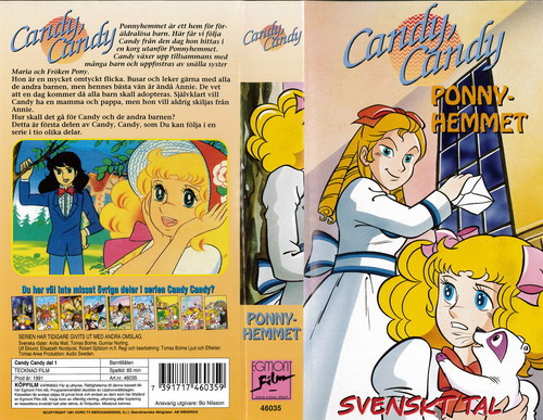 CANDY CANDY 1 ponnyhemmet (VHS)