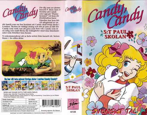 CANDY CANDY 9 S:t Paul Skolan (VHS)