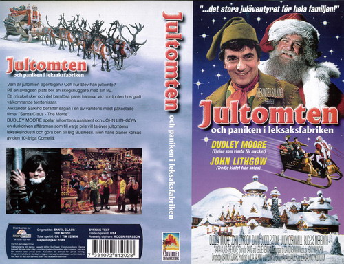 JULTOMTEN OCH PANIKEN I LEKSAKSFABRIKEN (Vhs-Omslag)