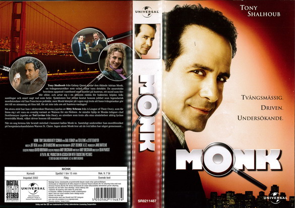 MONK  (VHS)