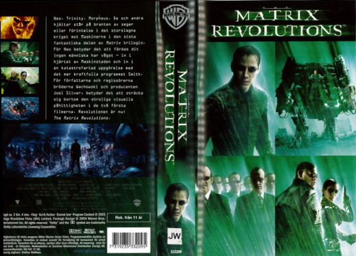 MATRIX REVOLUTIONS (VHS)