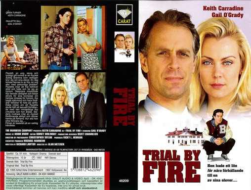 TRIAL BY FIRE(Vhs-Omslag)