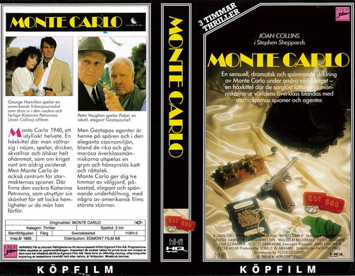 MONTE CARLO (VHS)