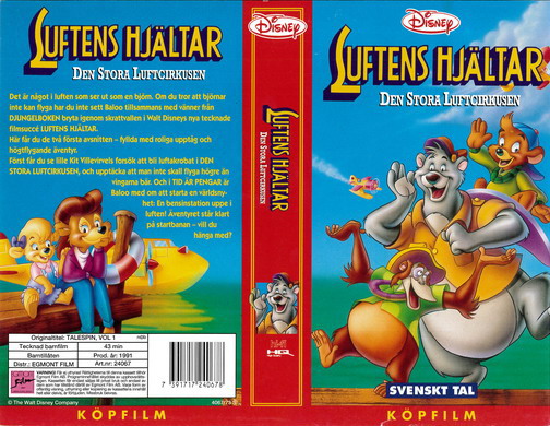 LUFTENS HJÄLTAR: DEN STORA LUFTCIRKUSEN (Vhs)