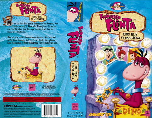 FAMILJEN FLINTA: DINO BLIR FILMSTJÄRNA (VHS)