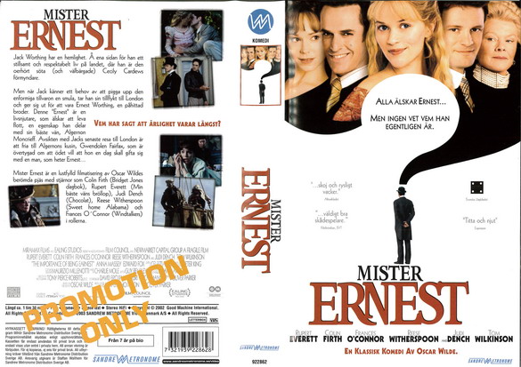 MISTER ERNEST (VHS)