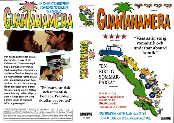 GUANIANAMERA (vhs-omslag)
