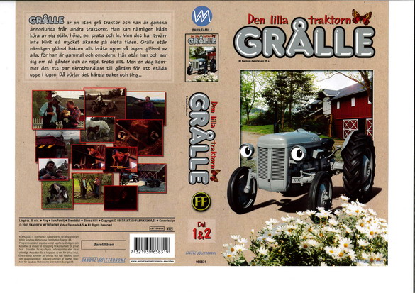 GRÅLLE: DEL 1-2(Vhs-Omslag)