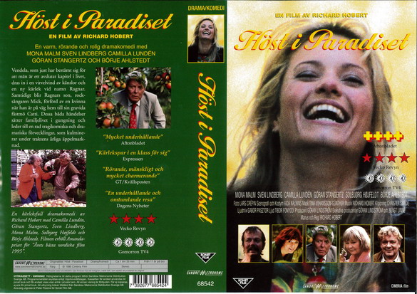 HÖST I PARADISET (vhs-omslag)