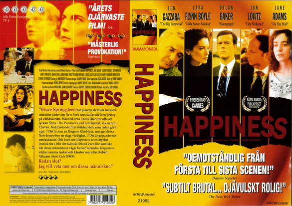 HAPPINES (vhs-omslag)