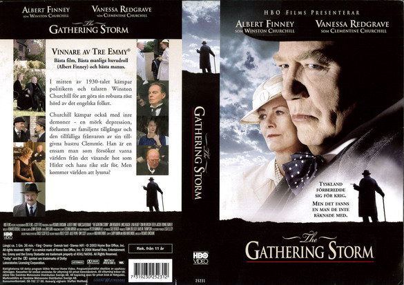 GATHERING STORM (vhs-omslag)