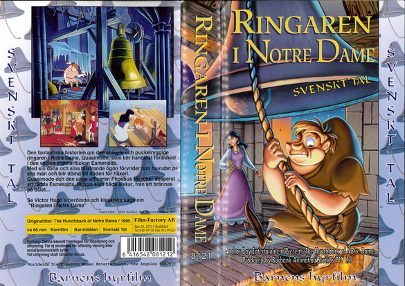 8121 RINGAREN I NOTRE DAME  (VHS)