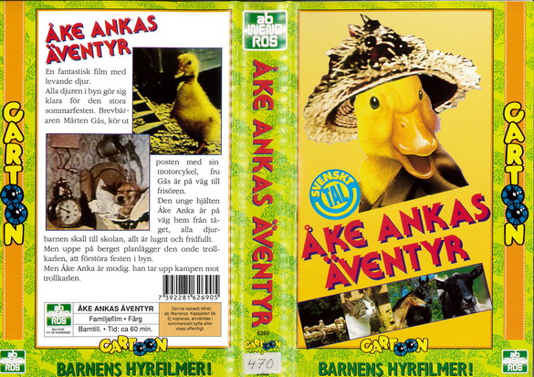 6269 ÅKE ANKAS ÄVENTYR (VHS)