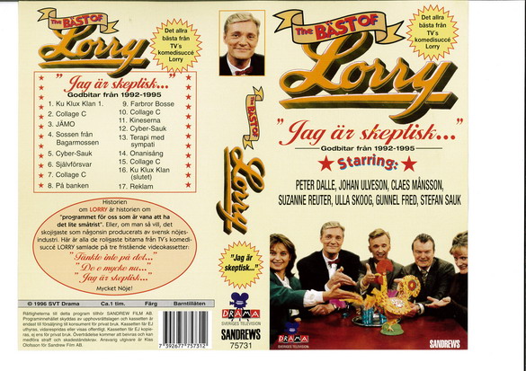 LORRY - JAG ÄR SKEPTISK (vhs)