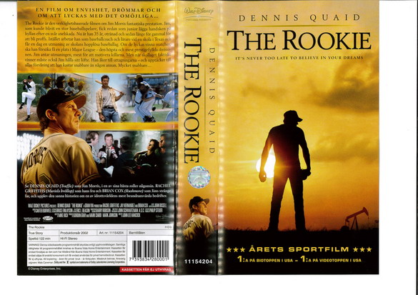 ROOKIE (VHS)