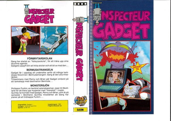 INSPECTOR GADGET 1(VHS)