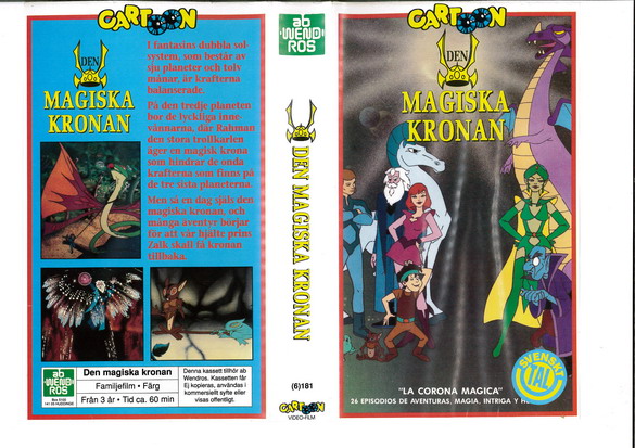 DEN MAGISKA KRONAN (VHS)