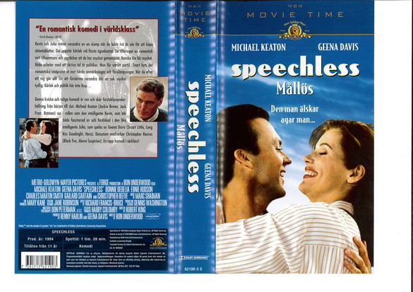 SPEECHLESS (VHS)