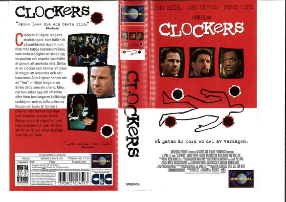 CLOCKERS (VHS)
