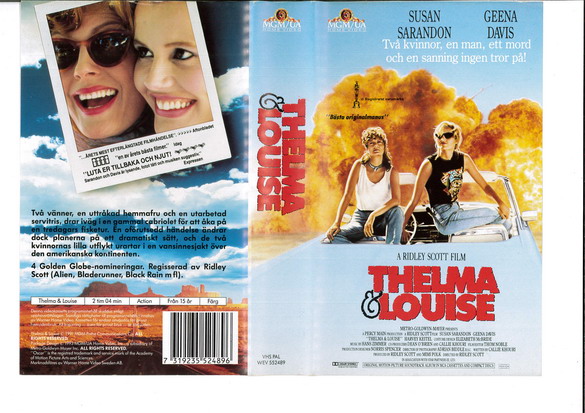THELMA & LOUISE (VHS)