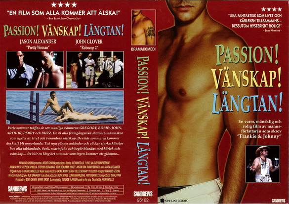 PASSION! VÄNSKAP! LÄNGTAN! (vhs-omslag)