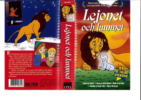 LEJONET OCH LAMMET (VHS)