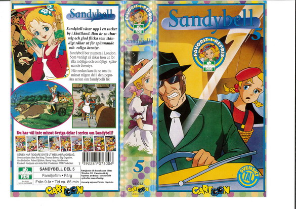 SANDYBELL DEL 5 (VHS)