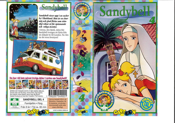 SANDYBELL DEL 4 (VHS)