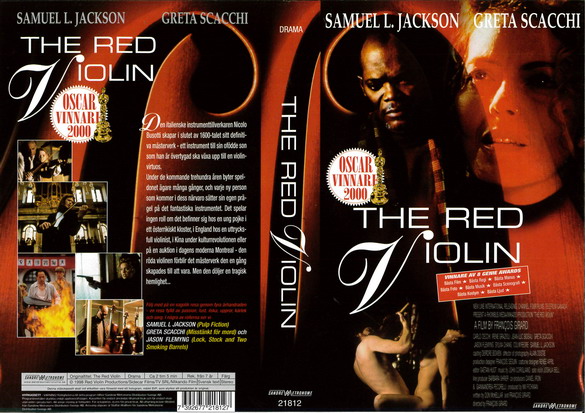 RED VIOLIN (vhs-omslag)