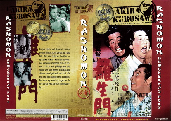 RASHOMON (vhs-omslag)
