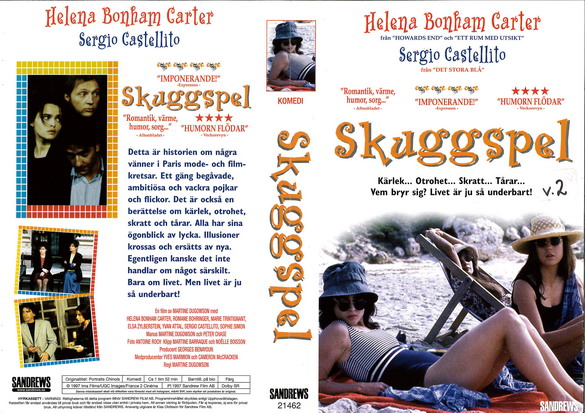 SKUGGSPEL (vhs-omslag)
