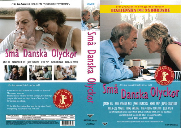 SMÅ DANSKA OLYCKOR (vhs-omslag)