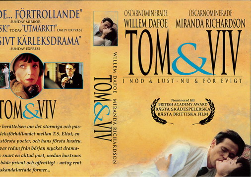 TOM & VIV(vhs-omslag)