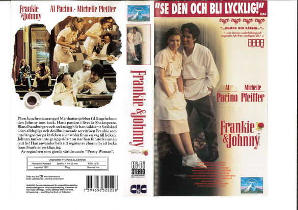 FRANKIE & JOHNNY (VHS)