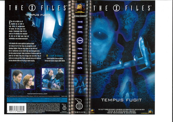 X FILES: TEMPUS FUGIT (VHS)