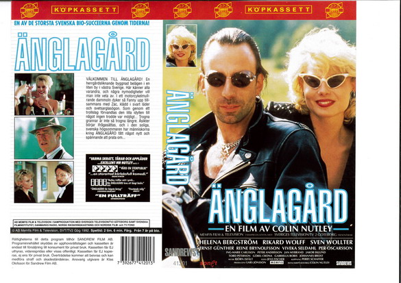 ÄNGLAGÅRD(Vhs-Omslag)