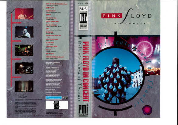 PINK FLOYD IN CONCERT - DELICATE SOUND OF THUNDER (MUSIK-VHS)
