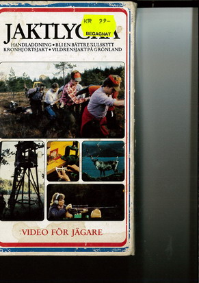 JAKTLYCKA (VHS) pappask