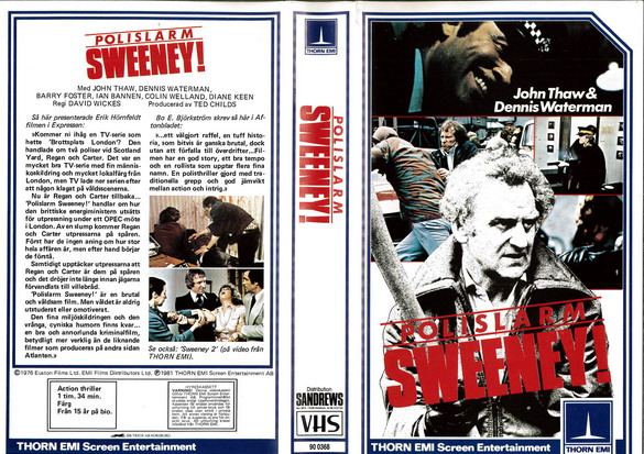 SWEENEY (VHS)