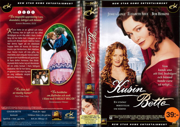 KUSIN BETTE (VHS)