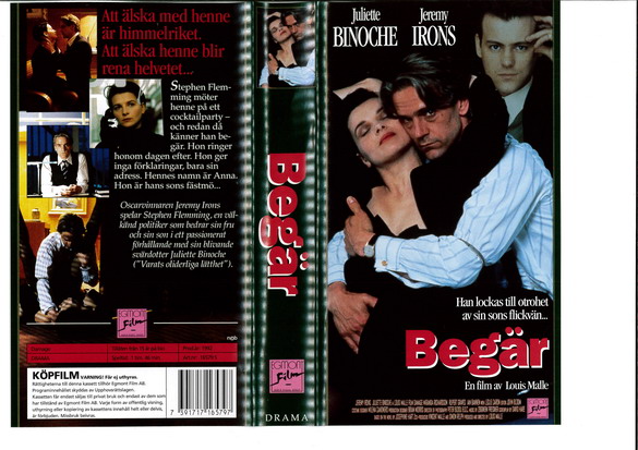 BEGÄR (VHS)