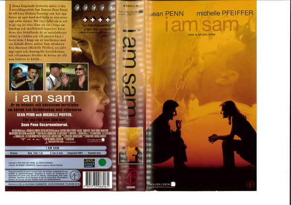 I AM SAM (VHS)