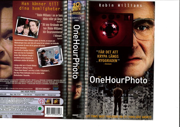 ONE HOUR PHOTO (VHS)