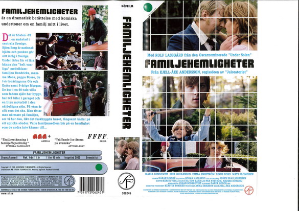 FAMILJEHEMLIGHETER (VHS)