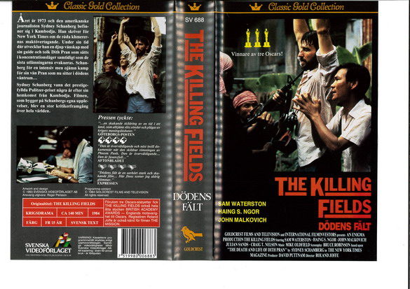 svf 688 KILLING FIELDS-DÖDENS FÄLT (VHS)