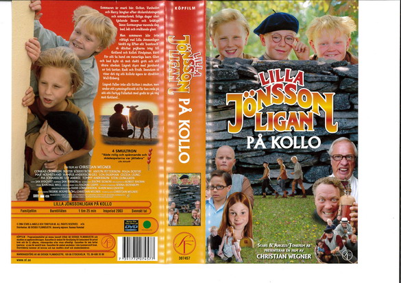 LILLA JÖNSSONLIGAN PÅ KOLLO (VHS)