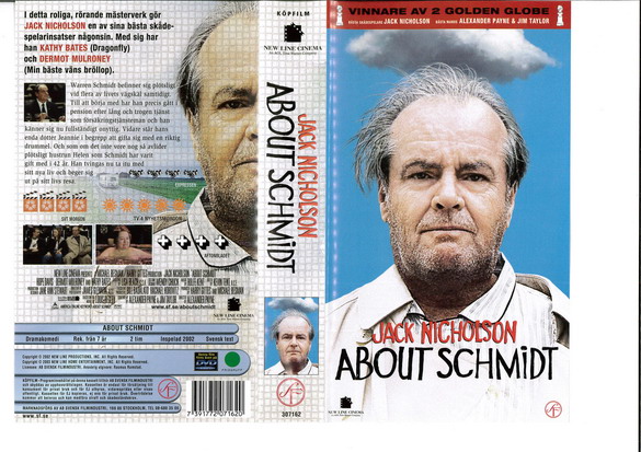ABOUT SCHMIDT (VHS)