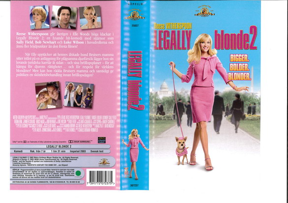 LEGALLY BLONDE 2 (VHS)