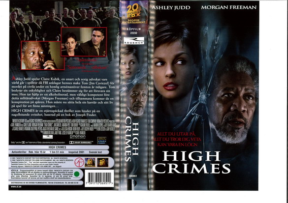 HIGH CRIMES (VHS)
